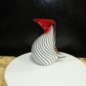 M Design Art Handcraft 7' Heavy Solid Glass Duck Art Sculpture